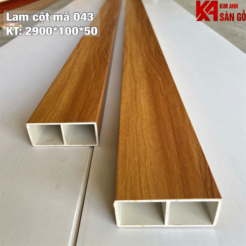 Thanh Lam Hộp Nhựa Giả Gỗ 50*100 HS-043